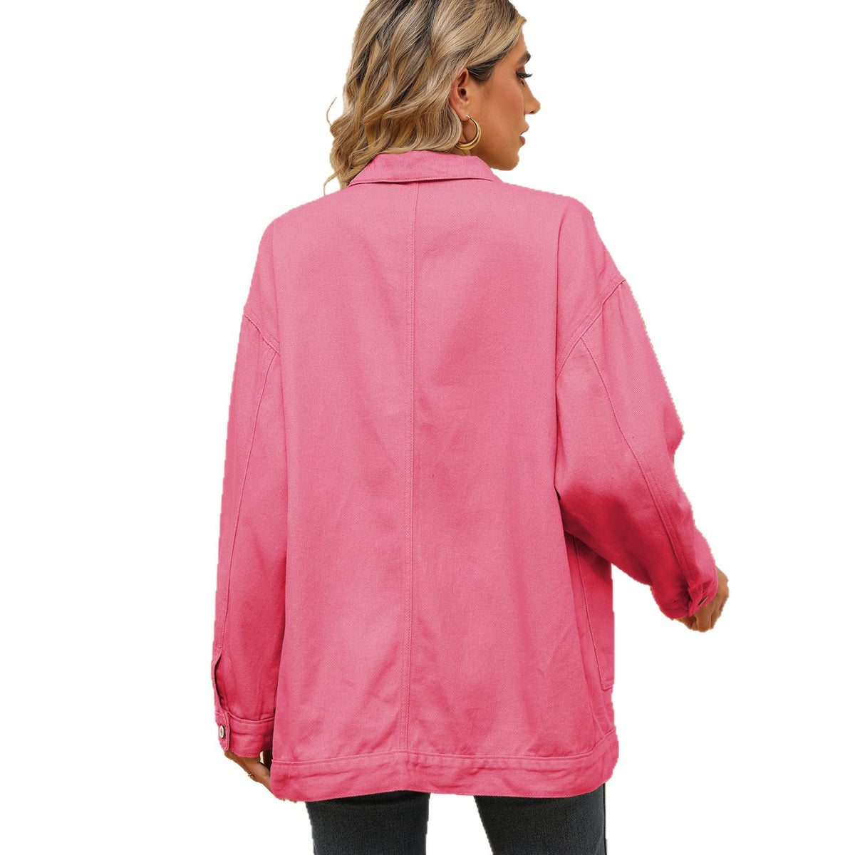 Women's Relaxed Vintage-Inspired Denim Jacket
